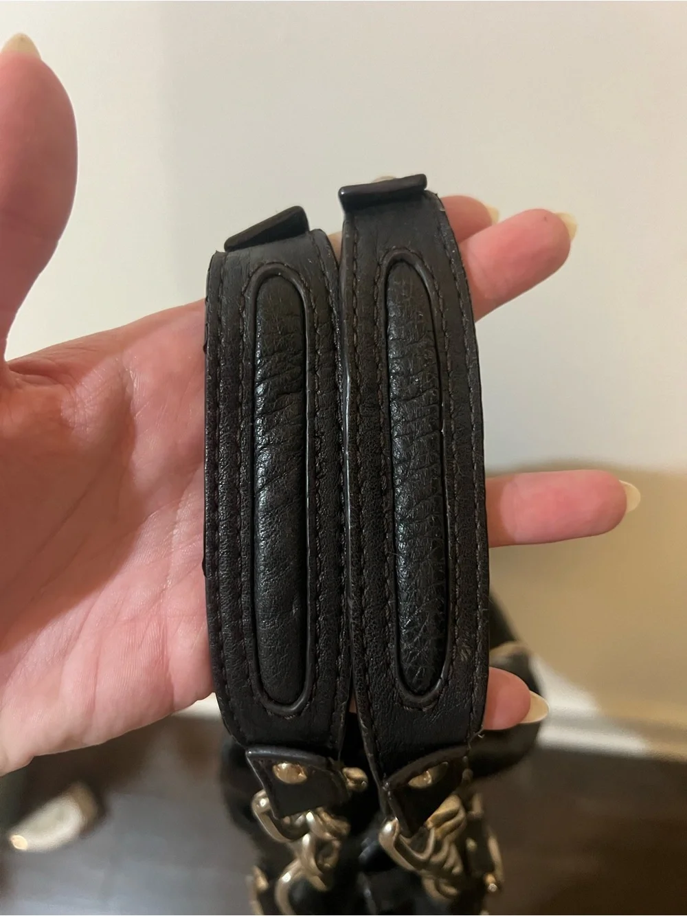 Versace Corniche Medusa Black Leather Hobo Bag